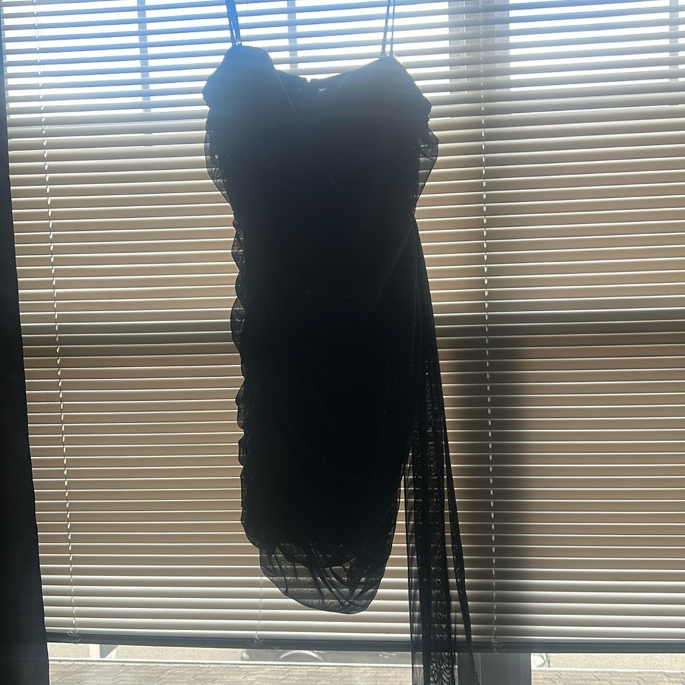 Navy blue Dillards dress